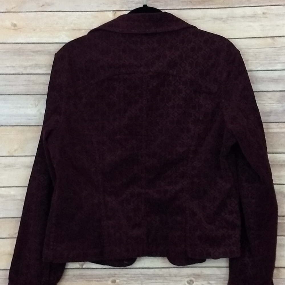 NWOT lightweight Jacket, Wine/burgundy color, L - Picture 4 of 7